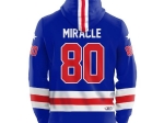 MIRACLE ON ICE TEAM USA HOCKEY JERSEY ROYAL BLUE -ADULT
